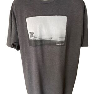 HANG TEN Lone Surfer Shirt Men XL Premium Tee